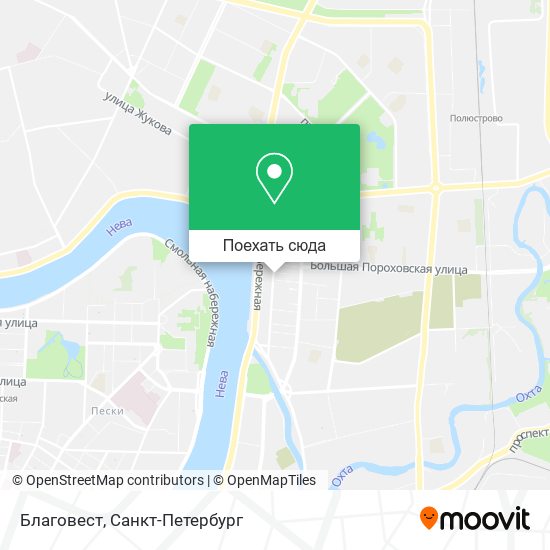 Карта Благовест