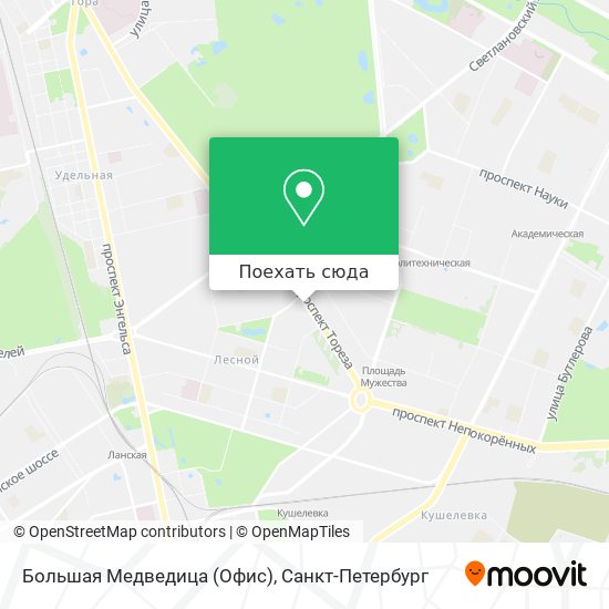Карта Большая Медведица (Офис)
