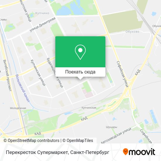 Карта Перекресток Супермаркет