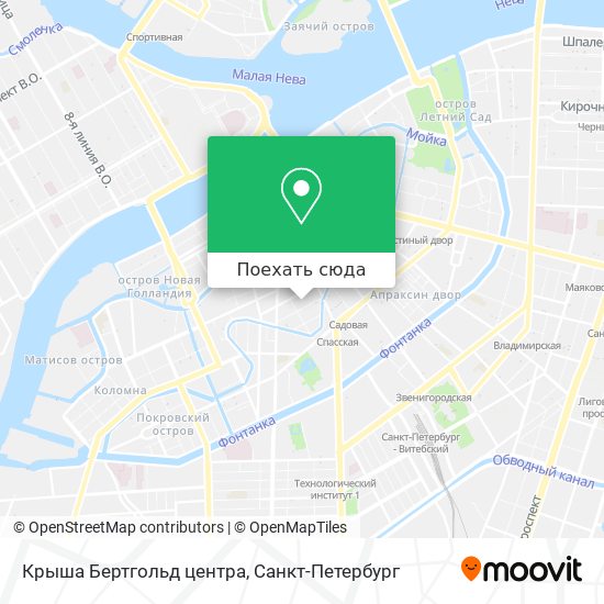 Карта Крыша Бертгольд центра