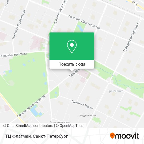 Карта ТЦ Флагман