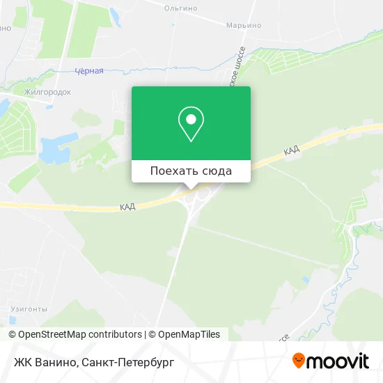 Карта ЖК Ванино