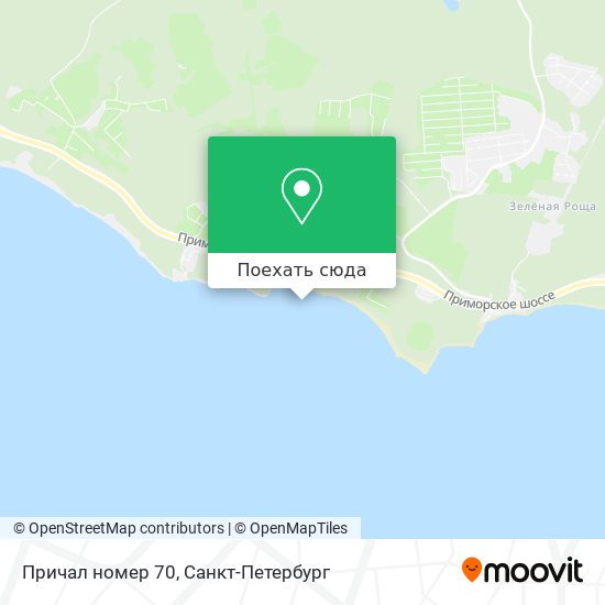 Карта Причал номер 70