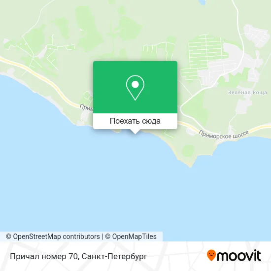 Карта Причал номер 70