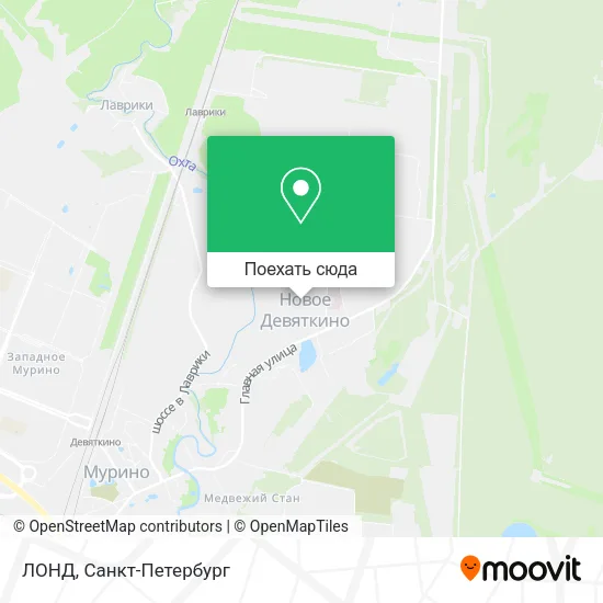 Карта ЛОНД