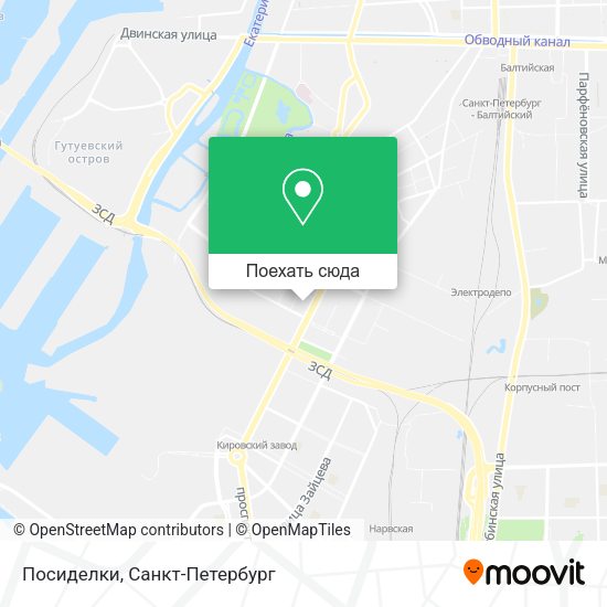 Карта Посиделки