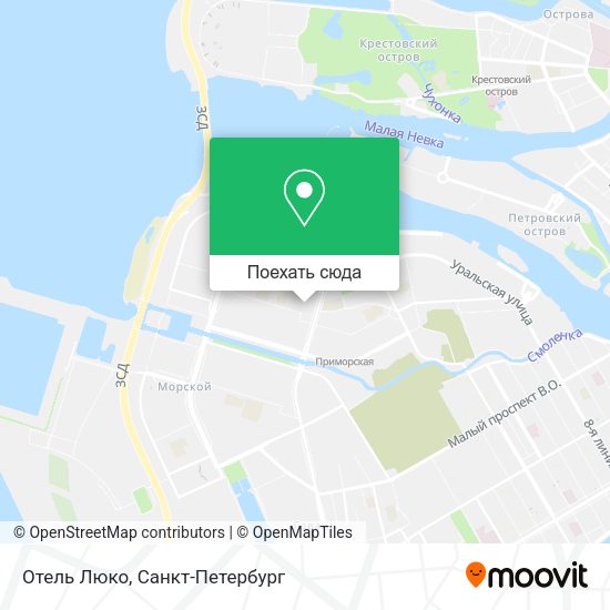 Карта Отель Люко