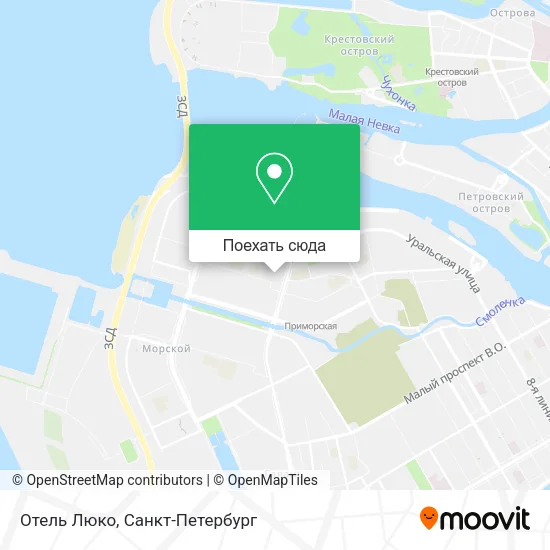 Карта Отель Люко