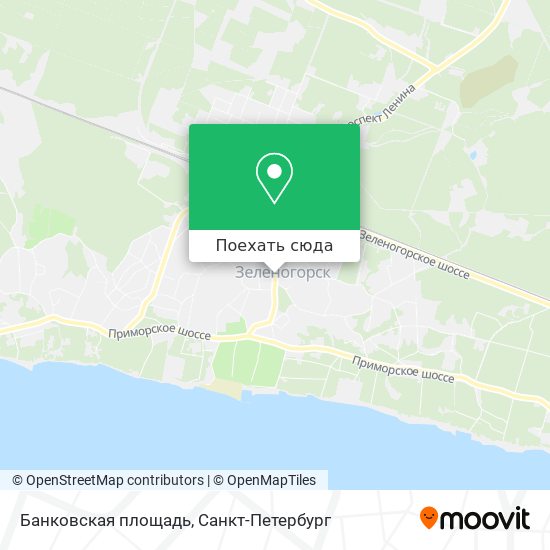 Карта Банковская площадь