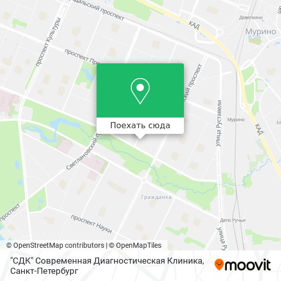 Карта "СДК" Современная Диагностическая Клиника