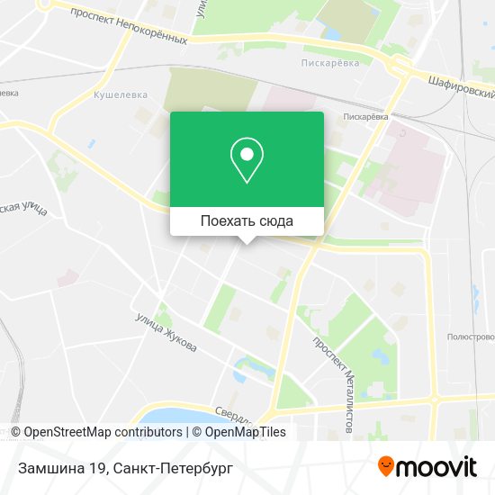 Карта Замшина 19