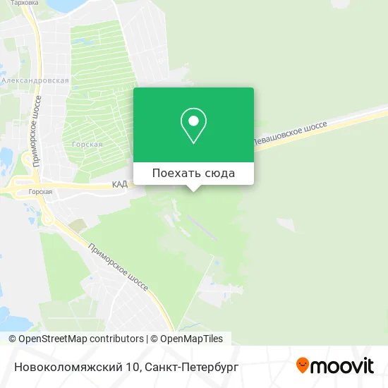 Карта Новоколомяжский 10