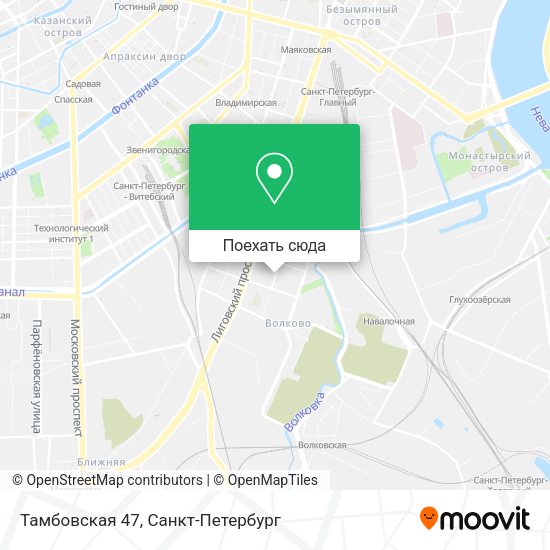 Карта Тамбовская 47