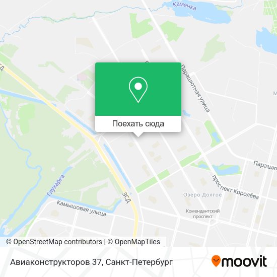 Карта Авиаконструкторов 37