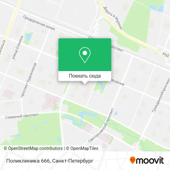 Карта Поликлиника 666