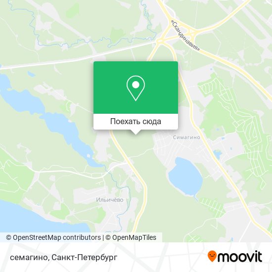 Карта семагино