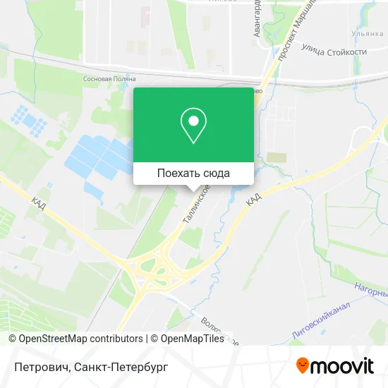 Карта Петрович