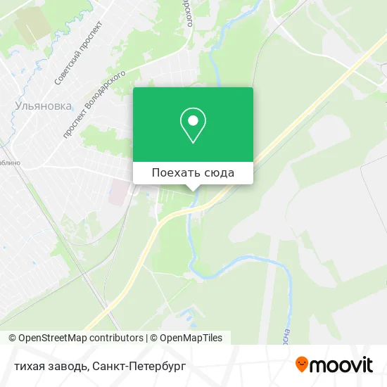 Карта тихая заводь