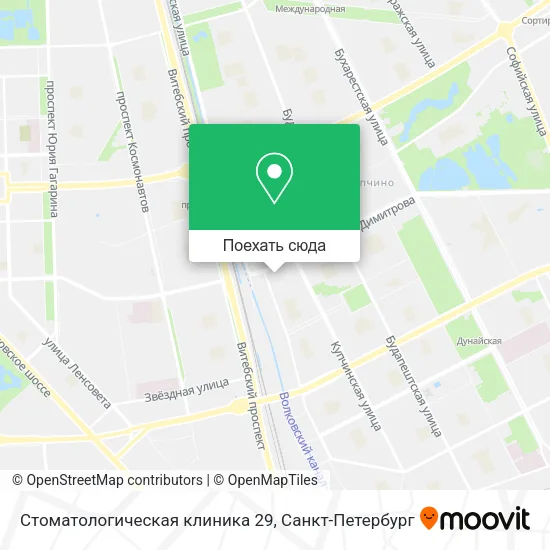 Карта Стоматологическая клиника 29