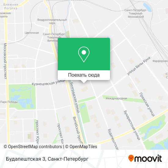Карта Будапештская 3