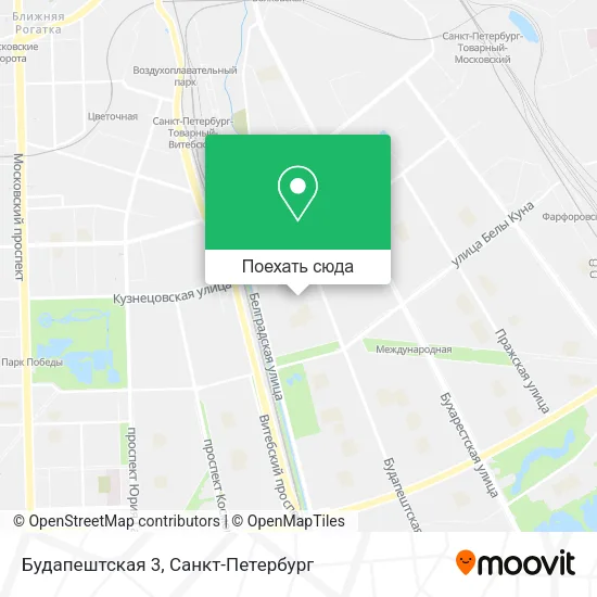 Карта Будапештская 3