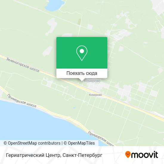 Карта Гериатрический Центр