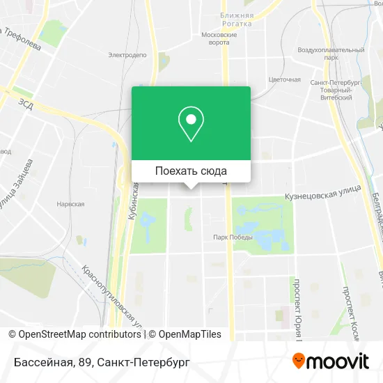 Карта Бассейная, 89