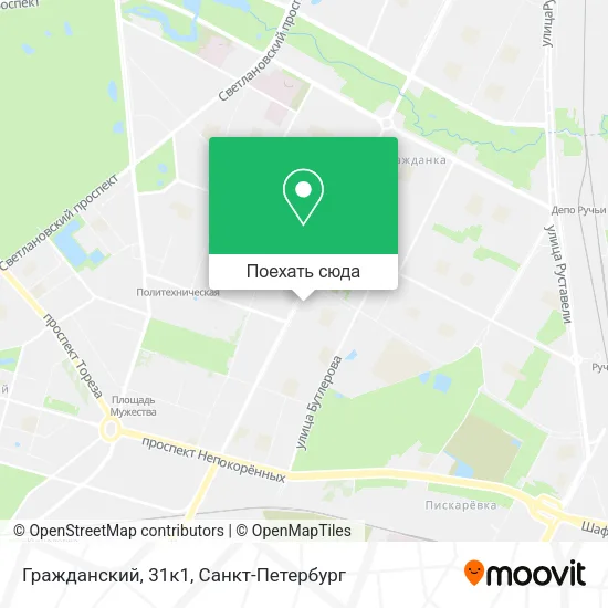 Карта Гражданский, 31к1