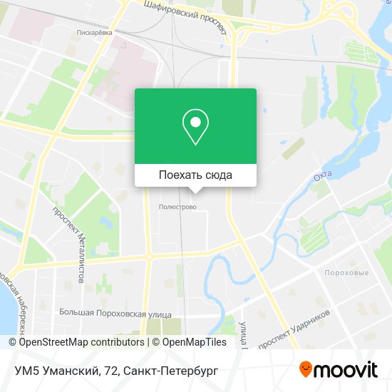 Карта УМ5 Уманский, 72