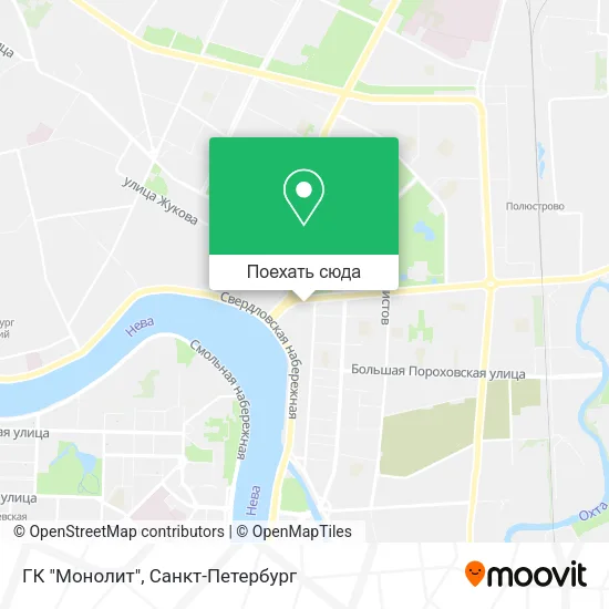 Карта ГК "Монолит"