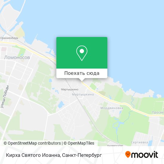 Карта Кирха Святого Иоанна