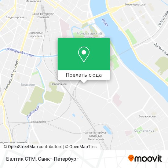Карта Балтик СТМ