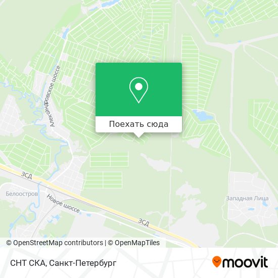 Карта СНТ СКА