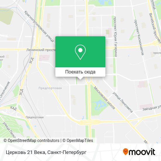 Карта Церковь 21 Века
