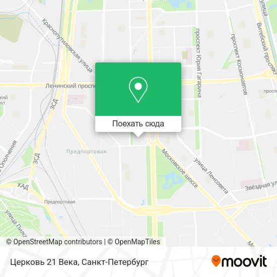 Карта Церковь 21 Века