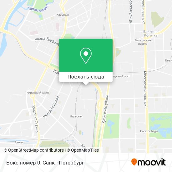 Карта Бокс номер 0