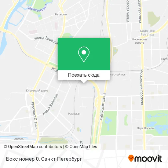 Карта Бокс номер 0
