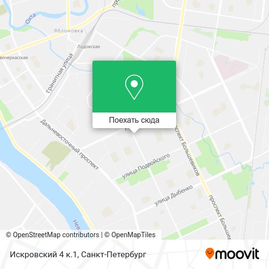 Карта Искровский 4 к.1