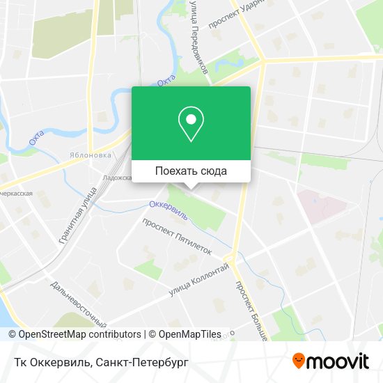 Карта Тк Оккервиль