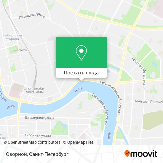 Карта Озорной