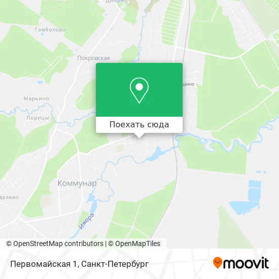 Карта Первомайская 1