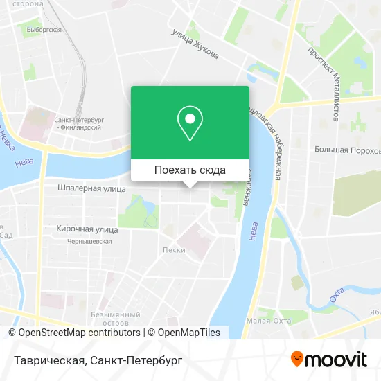 Карта Таврическая