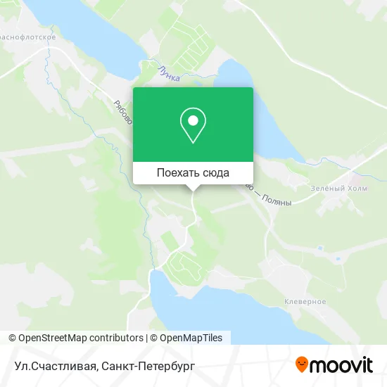 Карта Ул.Счастливая