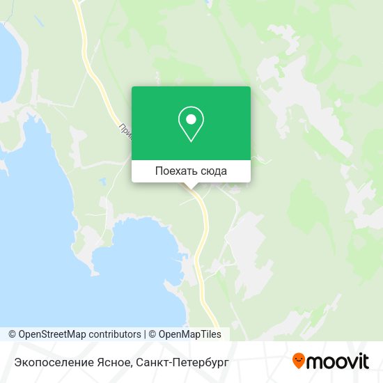 Карта Экопоселение Ясное