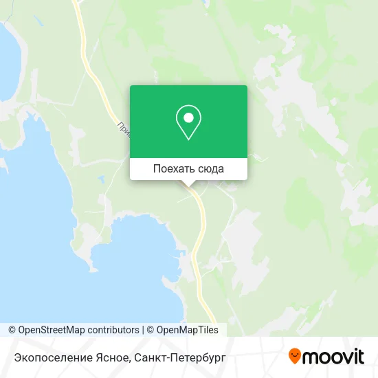 Карта Экопоселение Ясное
