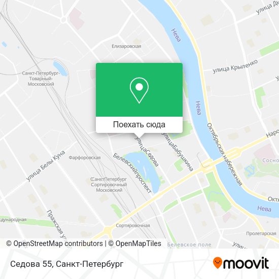 Карта Седова 55