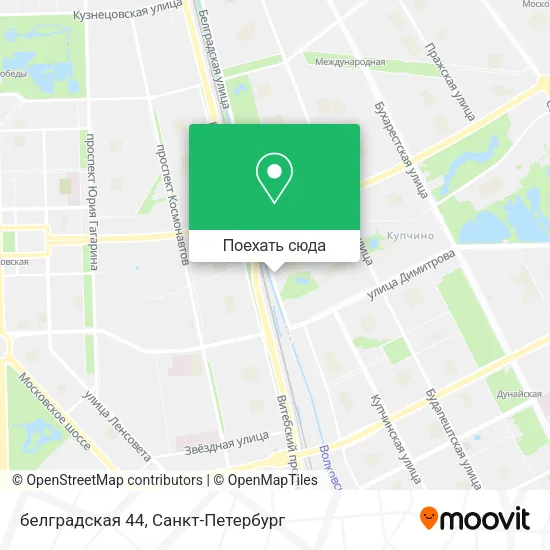 Карта белградская 44