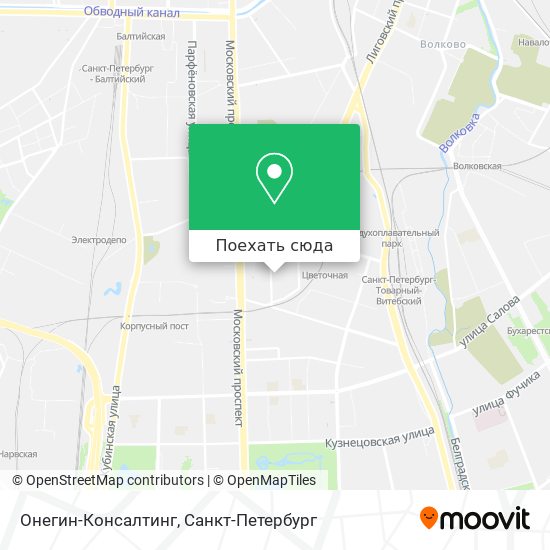 Карта Онегин-Консалтинг