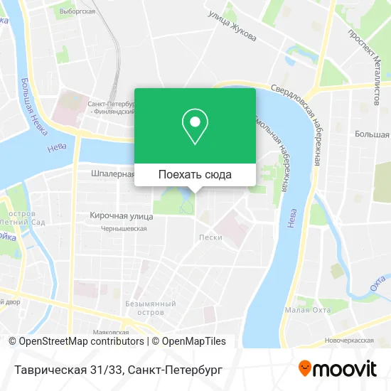 Карта Таврическая 31/33