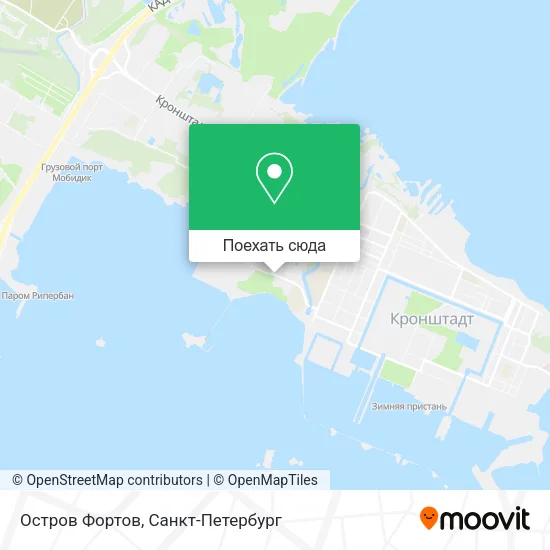 Карта Остров Фортов